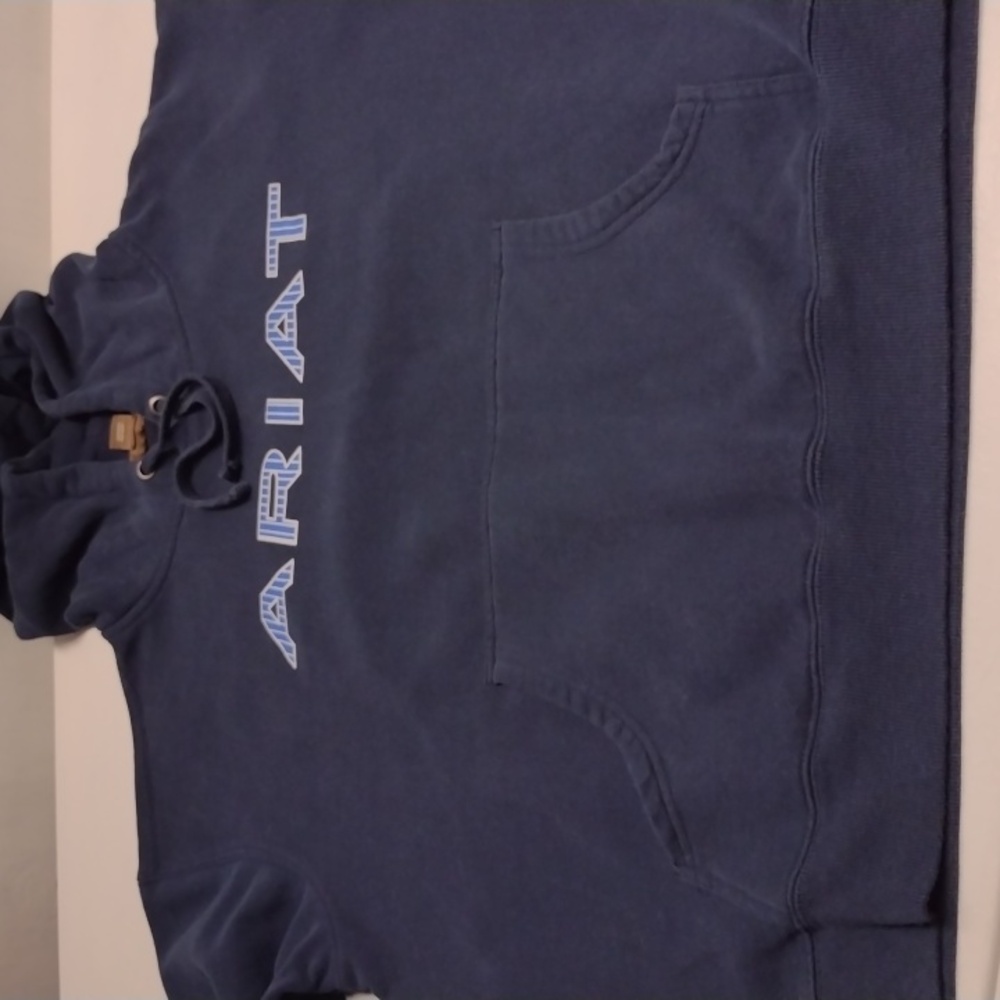 Ariat Hoodie American men size XL/LG black color - Picture 2 of 10
